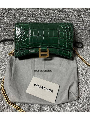 Hourglass chain mini shoulder bag - BALENCIAGA - BALAAN 1