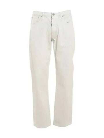 Bianchetto Boyfriend Denim Pants White Jeans - MAISON MARGIELA - BALAAN 1