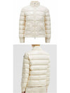 1A00015 5963V 070 ARCELOT Logo Patch Neck Knit Down Padded Ivory Women s Jacket TJ - MONCLER - BALAAN 5