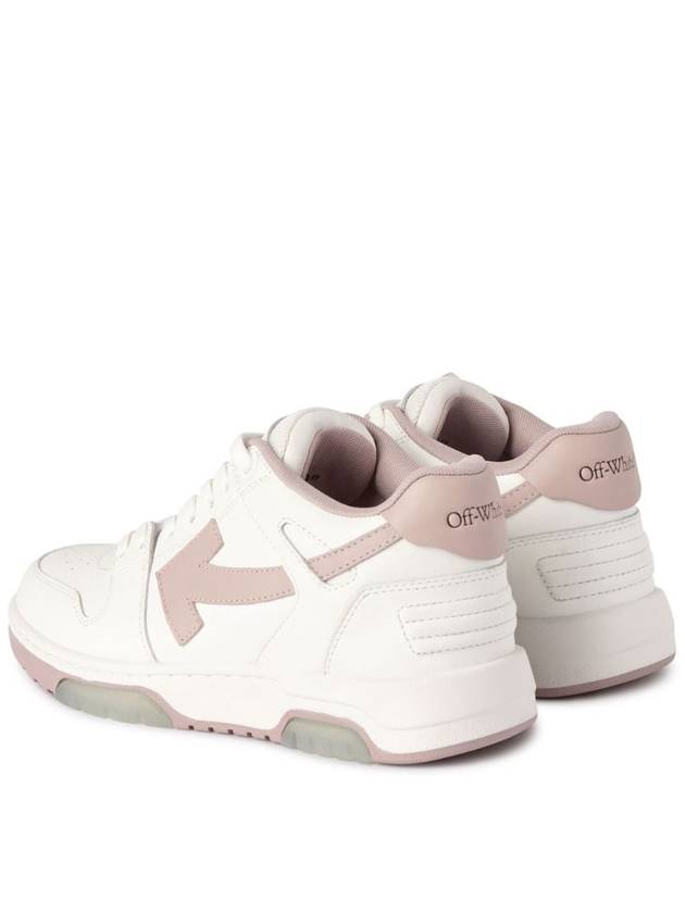 Out Of Office Low Top Sneakers White Pink - OFF WHITE - BALAAN 5