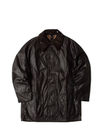 Men's Beaufort Wax Jacket Rust - BARBOUR - BALAAN 1