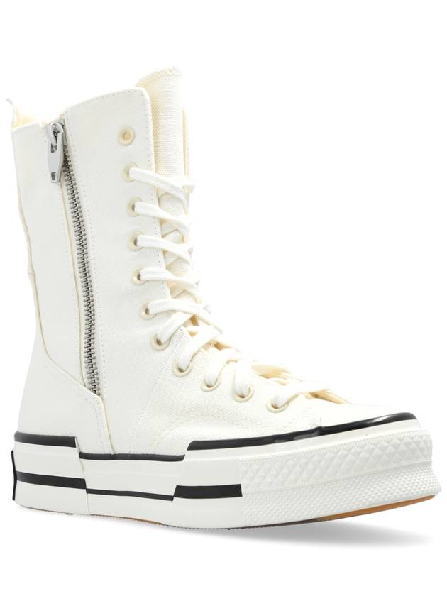 Chuck 70 Plus X High Top Sneakers Egret - CONVERSE - BALAAN 5