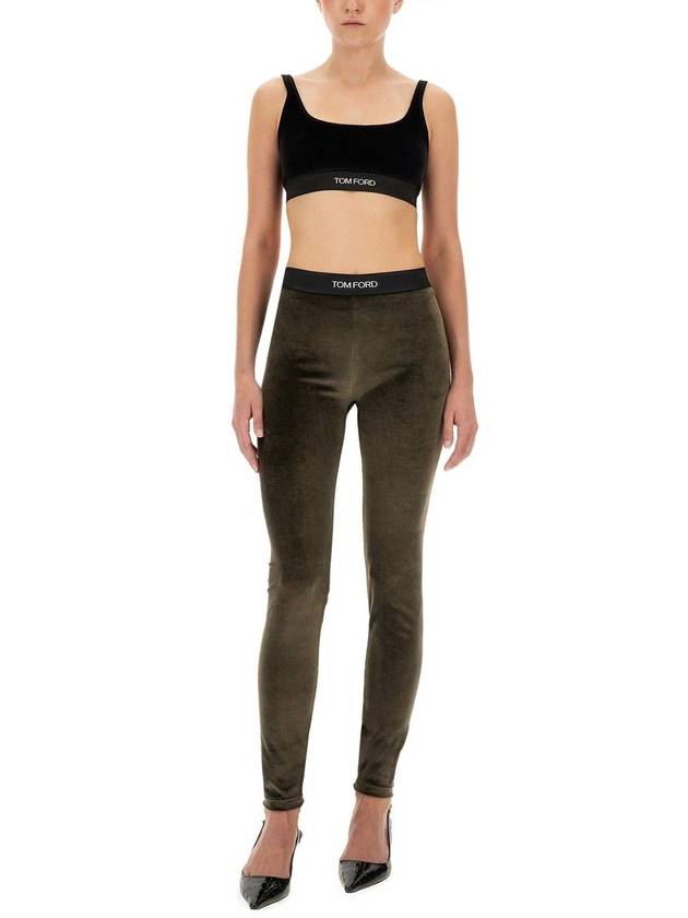 Tom Ford Leggings With Logo - TOM FORD - BALAAN 5