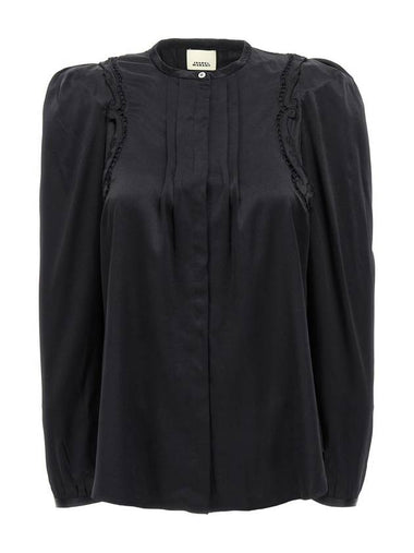 FW 23 24 Shirt Joanea 23AHT0251FAA3J12I01BK - ISABEL MARANT - BALAAN 1