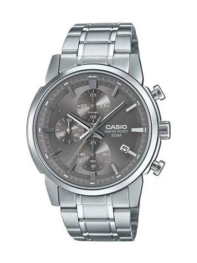 Men s Metal Wrist Watch Chrono MTP E510D 8A - CASIO - BALAAN 2