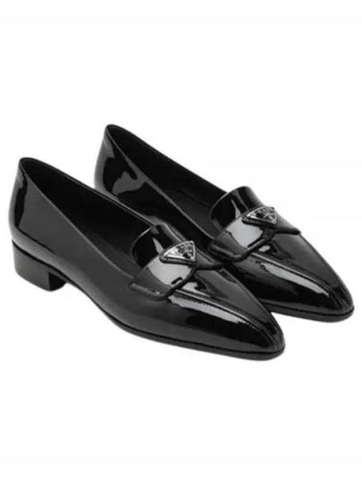 Patent Leather Loafers Black - PRADA - BALAAN 2