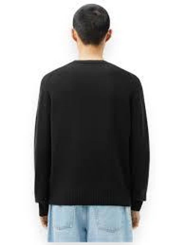 Basic Classic Fit Sweater Black - LACOSTE - BALAAN 3