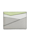 Puzzle Plain Classic Calfskin Card Wallet Grey - LOEWE - BALAAN 2