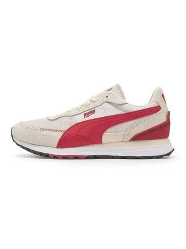 Road Rider SD Low Top Sneakers Grey Red - PUMA - BALAAN 1