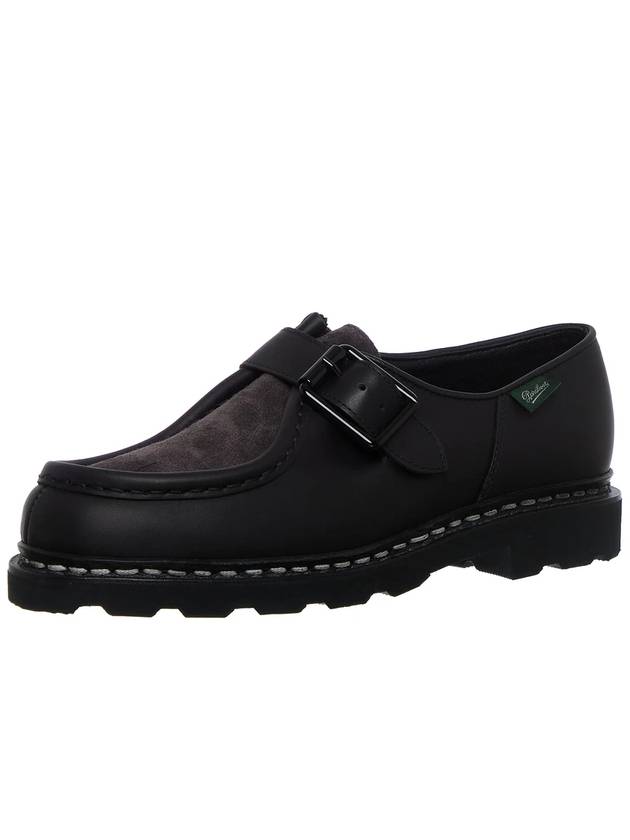 Michael Bride Monk Straps Black - PARABOOT - BALAAN 3