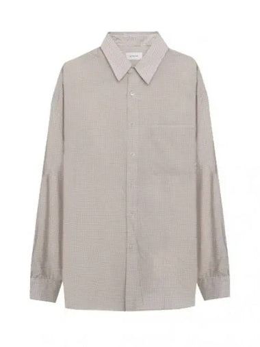 Regular collar long sleeve shirt - LEMAIRE - BALAAN 1