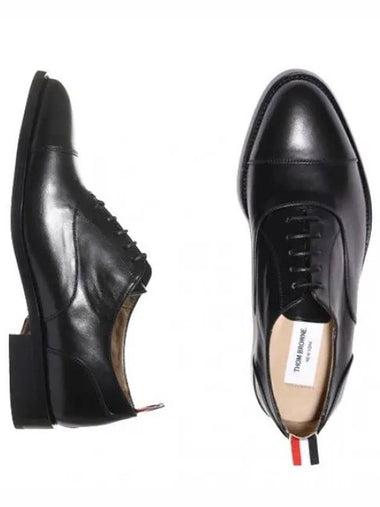 Vitello cap toe oxford shoes - THOM BROWNE - BALAAN 1