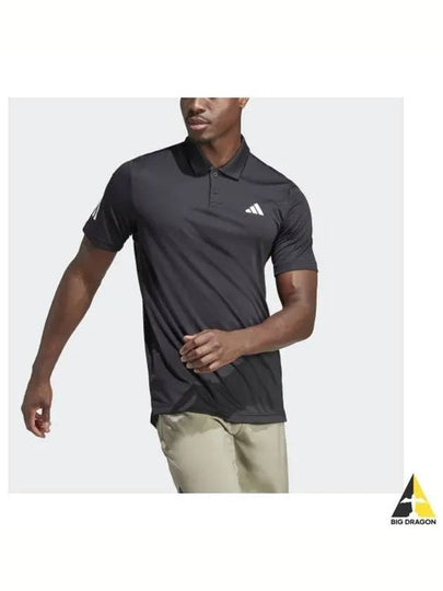 3S Training Polo Shirt Black - ADIDAS - BALAAN 2