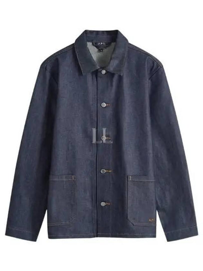 Kerlouan Denim Shirt Jacket Navy - A.P.C. - BALAAN 2