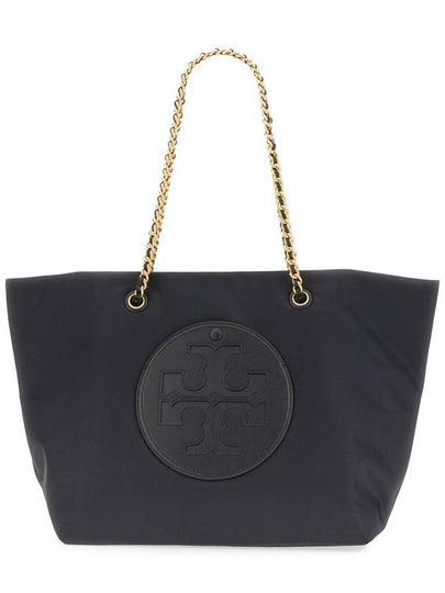 Ella Chain Tote Bag Black - TORY BURCH - BALAAN 2