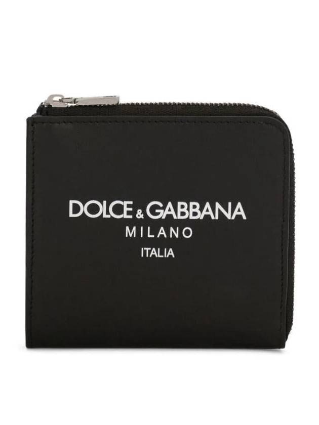 Dolce & Gabbana Zippered Card Holder Accessories - DOLCE&GABBANA - BALAAN 1