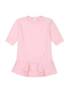 Golf Wear One Point Frill T-Shirt PINK - WHITEBALL - BALAAN 5