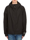 Metropolis Series HyST Hooded Jacket Black - CP COMPANY - BALAAN 2