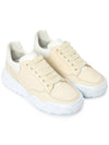 Men's Court Low Top Sneakers Vanilla - ALEXANDER MCQUEEN - BALAAN 4