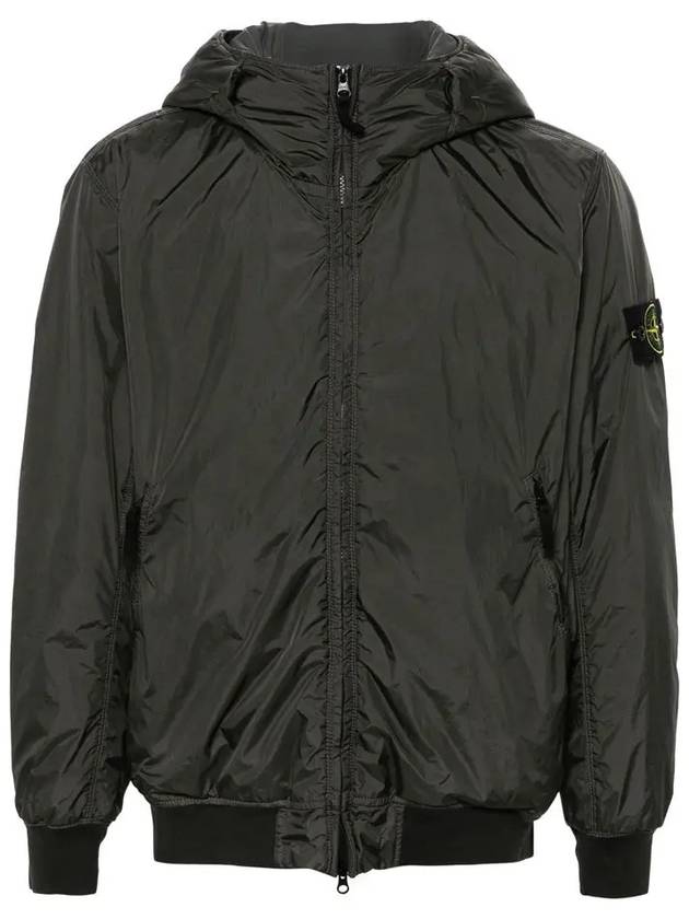 Crinkle Reps R NY Padding Green - STONE ISLAND - BALAAN 3