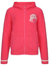 Kid mohair hooded windproof cardigan CP - PASSARDI - BALAAN 1