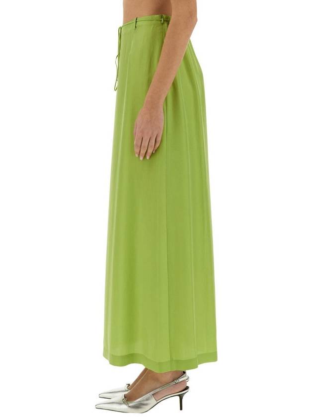 Alysi Long Silk Skirt - ALYSI - BALAAN 3