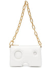 Burrow leather shoulder bag OWNX026C99LEA0010100 - OFF WHITE - BALAAN 1