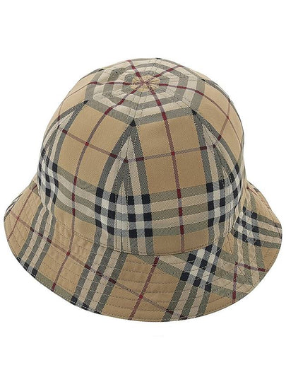 Vintage Check Nylon Bucket Hat Archive Beige - BURBERRY - BALAAN 2