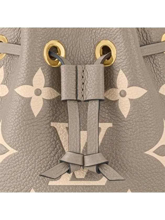 Women's Nano Noe Monogram Bucket Bag Grey - LOUIS VUITTON - BALAAN 8