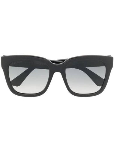 Eyewear Square Frame Sunglasses Black - GUCCI - BALAAN 1