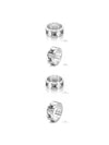 Men's Ghost Ring YBC455318001 Silver - GUCCI - BALAAN 3