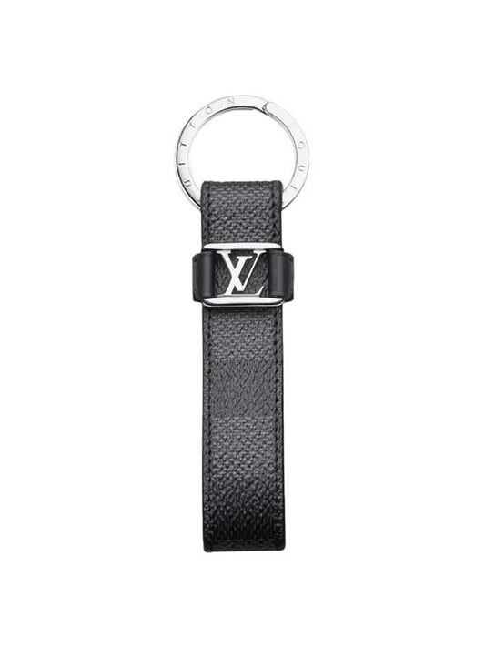 LV Dragonne Key Holder Black - LOUIS VUITTON - BALAAN 1