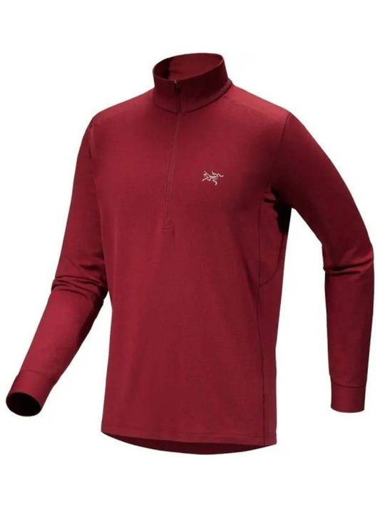 ARC`TERYX FW23 Low Merino Wool Zip Neck Men's Guitar 271411 - ARC'TERYX - BALAAN 1