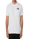 Men's Box NSE Short Sleeve T Shirt White - THE NORTH FACE - BALAAN 2