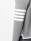 Milano Stitch 4-Bar Boxy Crew Neck Pullover Knit Top Grey - THOM BROWNE - BALAAN 5