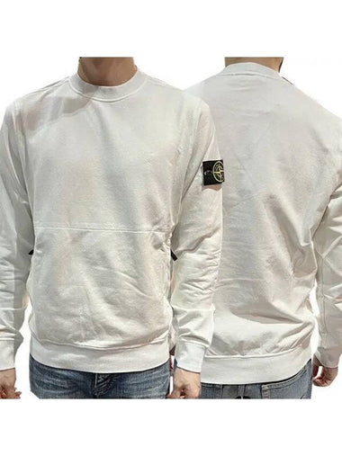 Wappen Patch Garment Dyed Sweatshirt A 1126793 - STONE ISLAND - BALAAN 1