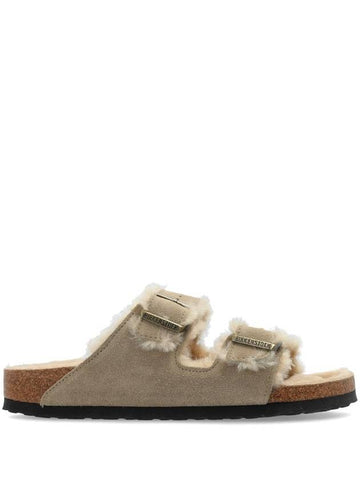 Birkenstock Sandals Dove Grey - BIRKENSTOCK - BALAAN 1