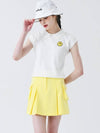 Vivid Cargo Skirt YELLOW - MONBIRDIE GOLF - BALAAN 3