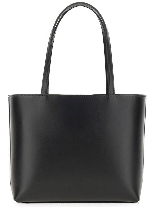 Logo Embossing Small Tote Bag Black - DOLCE&GABBANA - BALAAN 4