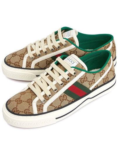 GG Tennis 1977 Low Top Sneakers Beige - GUCCI - BALAAN 2