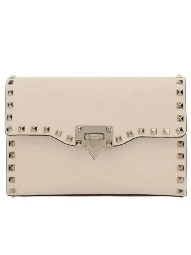 Rockstud Cross Bag Ivory - VALENTINO - BALAAN 2