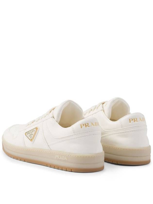 Downtown low top sneakers ivory - PRADA - BALAAN 3