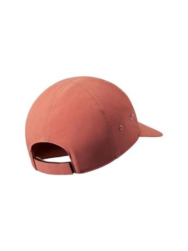 Sun Peak Logo Print Ball Cap Brick - MAMMUT - BALAAN 3