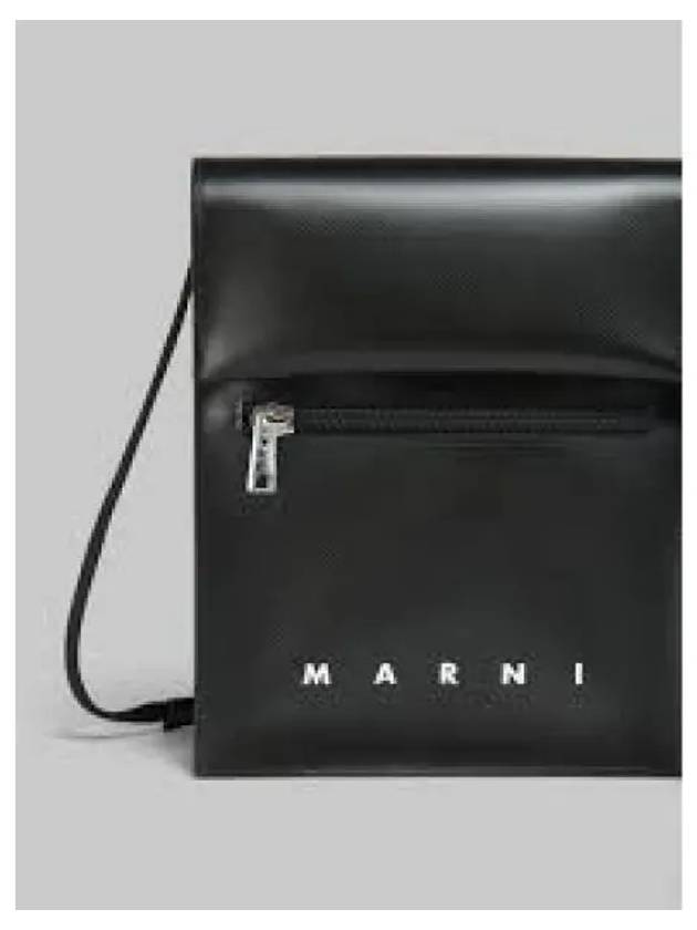 Shoelace Strap Pouch Bag Black - MARNI - BALAAN 2