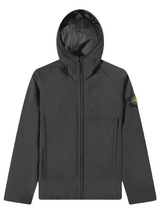 Men's Soft Shell Pure Insulation Technology Primaloft Hooded Jacket Black - STONE ISLAND - BALAAN 2