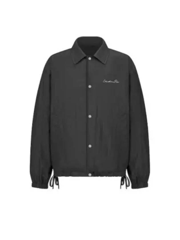 Technical Fabric Jacket Black - DIOR - BALAAN 2