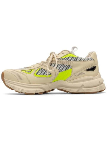 Marathon Runner Low Top Sneakers Yellow Neon - AXEL ARIGATO - BALAAN 1