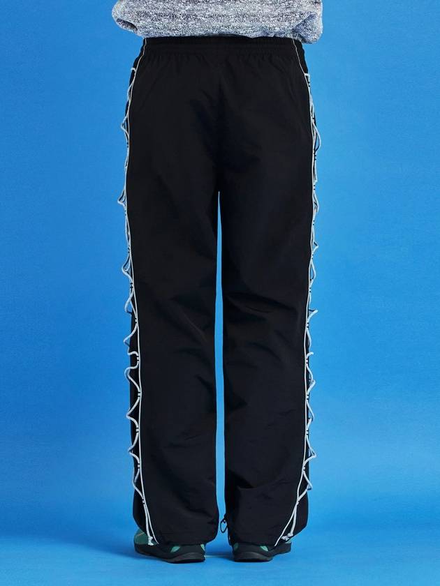String nylon pants black - UNALLOYED - BALAAN 4