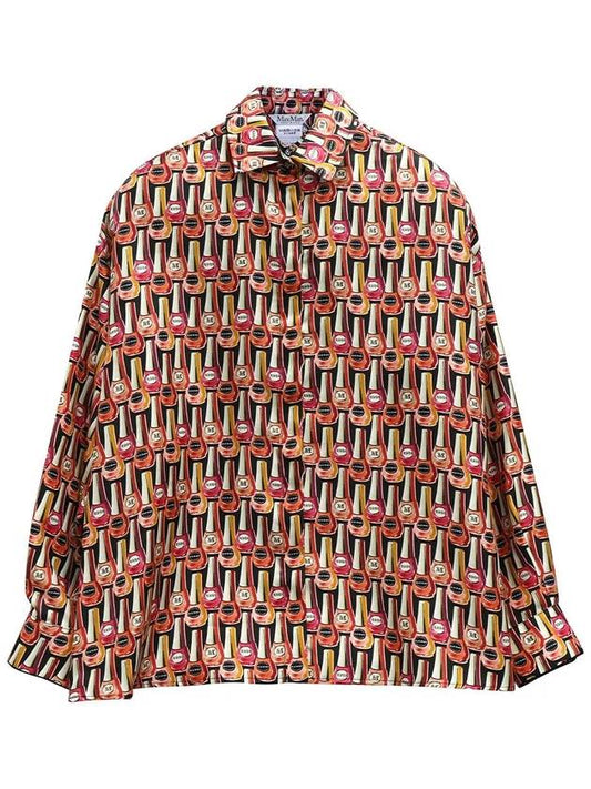 Taro Silk Shirt 11161039600 007 - MAX MARA - BALAAN 1