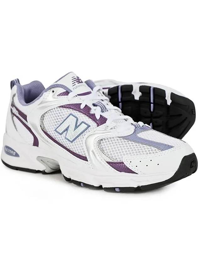 530 Mesh Low Top Sneakers Purple White - NEW BALANCE - BALAAN 3